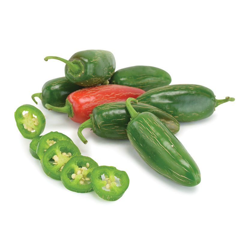 Harris Seeds - Pepper Jalapeno M Seeds - Sausage-Shaped Fruits