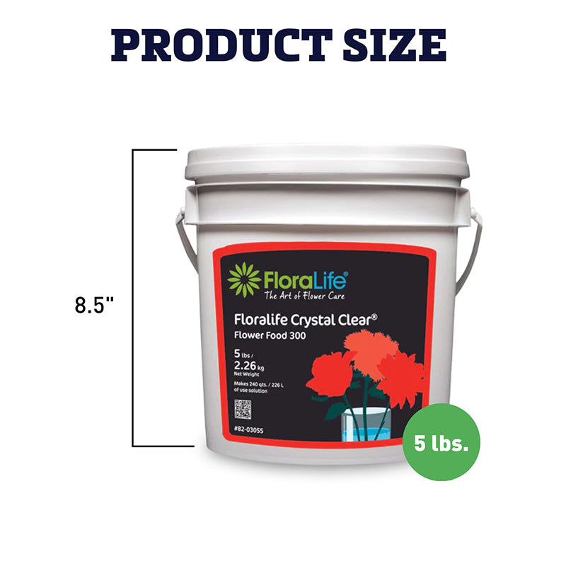 rf5 crystal flower seeds Floralife Crystal Clear Flower Food 5 lb. Pail – Harris Seeds
