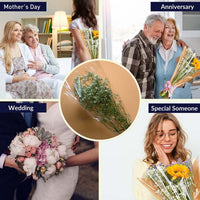 Clear Bouquet Sleeves (Large)