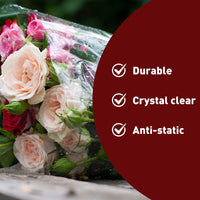 Clear Bouquet Sleeves (Large)