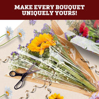 Clear Bouquet Sleeves (XL)