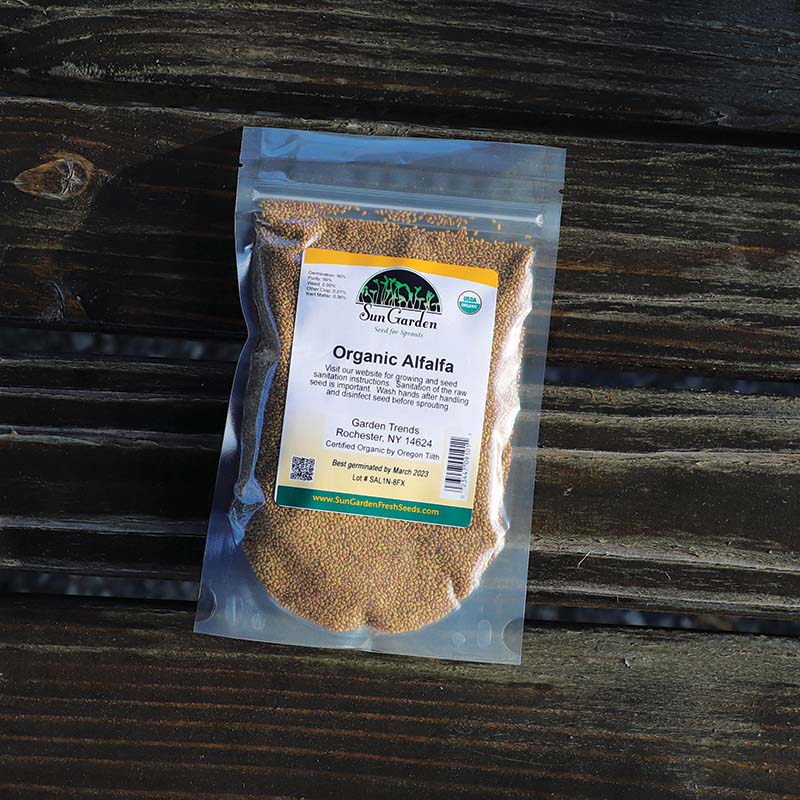 Seeds - Alfalfa Sprouts Organic Seeds