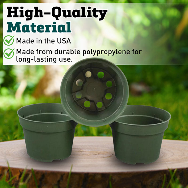 polypropylene plant pots Azalea Pot 4" HARD GOOD / 50 each / NA
