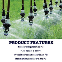 Senninger Watering Pressure Regulator 30 PSI