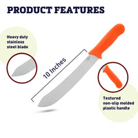 Field Knife w/ Orange Handle