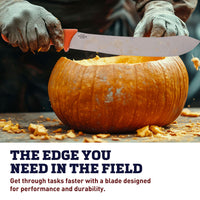 Field Knife w/ Orange Handle