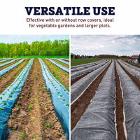 Black Plastic Mulch 4' x 100'