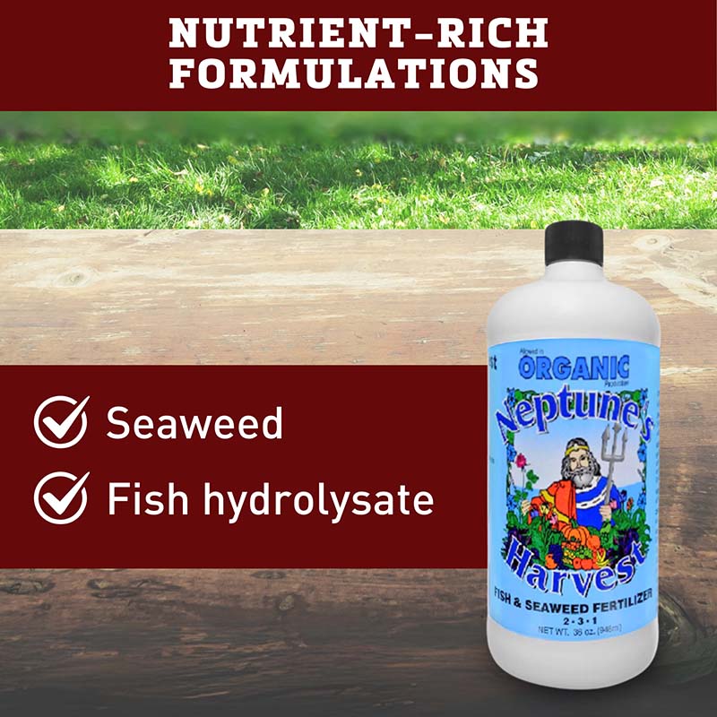 Neptune's Harvest Organic Fish and Seaweed Fertilizer