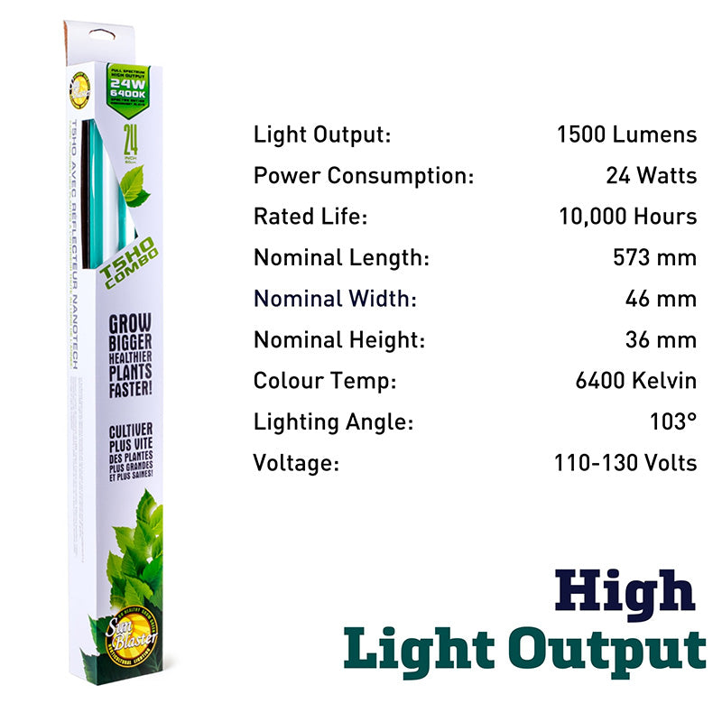 SunBlaster T5 Reflector Combo 2' – Harris Seeds