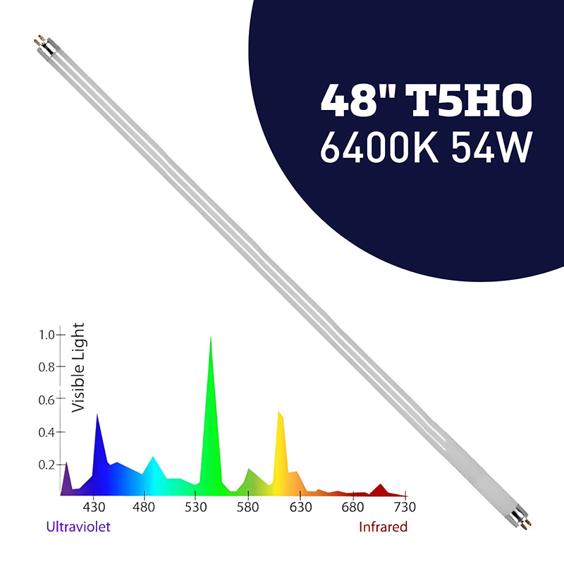 t5 full spectrum grow light bulbs SunBlaster T5 Replacement Bulb 4'