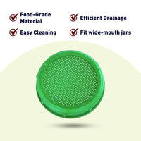 Mason Jar Sprouting Lid