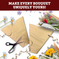 Kraft Paper Bouquet Sleeves (Large)