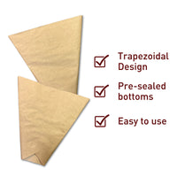 Kraft Paper Bouquet Sleeves (Large)