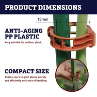 Plant Hanger Vine Clips 15mm