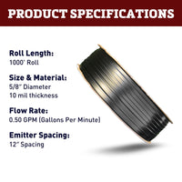 Chapin Drip Tape 1000 Ft. Roll