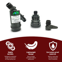 API Irrigation Filter with Flush Valve