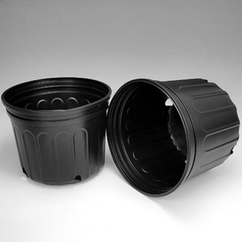 10 gallon planter pots 10" Squat Nursery Pots
