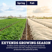 Floating Row Cover Point Bonded 1.25 oz. 6' x 1000'