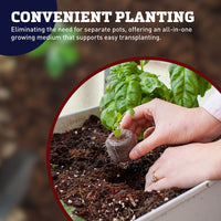 Jiffy Greenhouse 72 ct Medium Pellet Kit