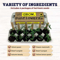 Grow Gardens Grow Sunflowers Kit