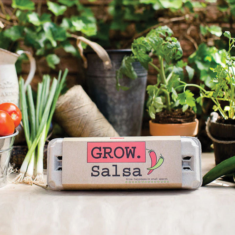 salsa garden seed kit Grow Gardens Grow Salsa Kit