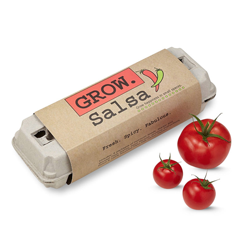 salsa garden seeds Grow Gardens Grow Salsa Kit