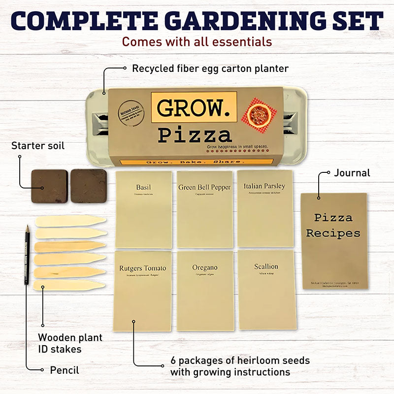 Grow Gardens Grow Pizza Kit – Harris Seeds