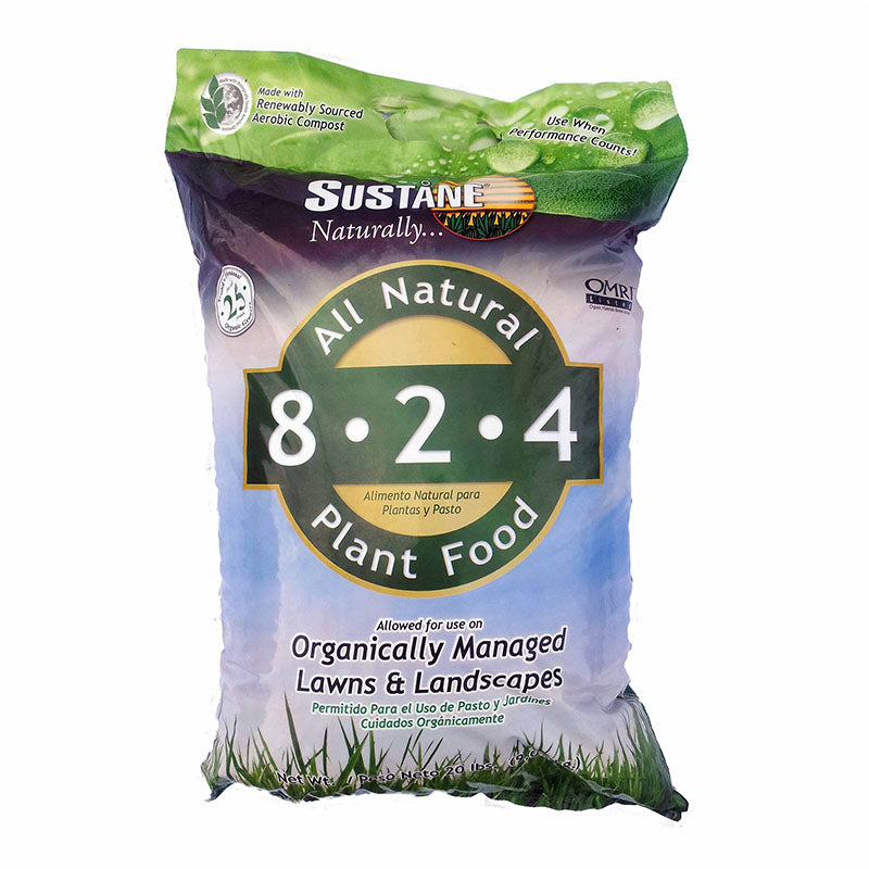Suståne 8-2-4 All Natural Lawn & Landscape Plant Food & Organic
