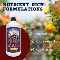 Neptune's Harvest Rose & Flowering 2-6-4 32 oz. (1 qt.) Organic Fertilizer