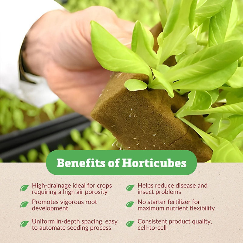 Oasis Horticubes® XL Grow Cubes 104 ct Multi Seed Sheet – Harris Seeds