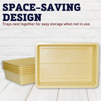 Perma-Nest 12" x 8" Tan Trays