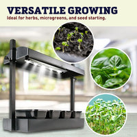 SunBlaster Micro Grow Light Garden LED - Black