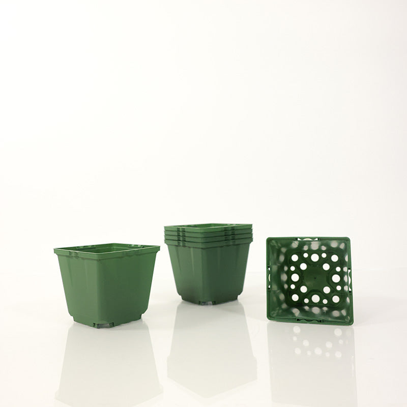 deep square plant pots Dillen 4.5" Square Pot HARD GOOD / Case of 660 / NA