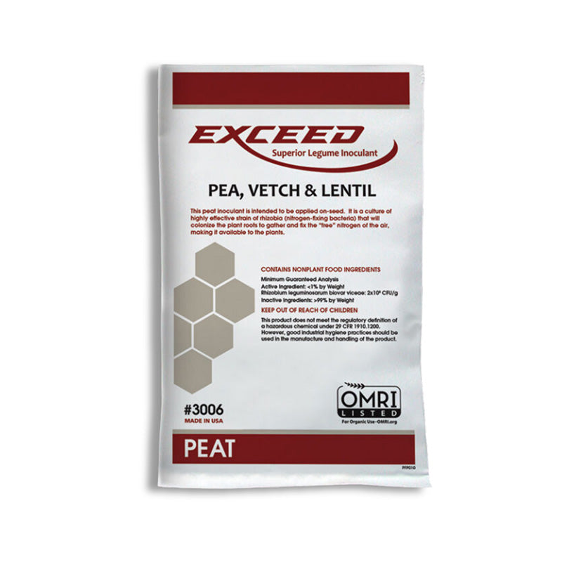lentils fertilizer for plants Exceed Pea, Vetch and Lentils Organic Inoculant 5 oz