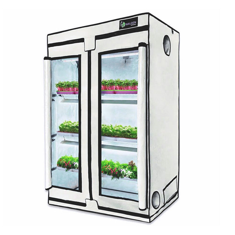 plant seed incubators Walden 3-Tier LED Seed Starting Kit – Harris Seeds