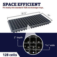 128 Cell Heavy Duty Plug Trays