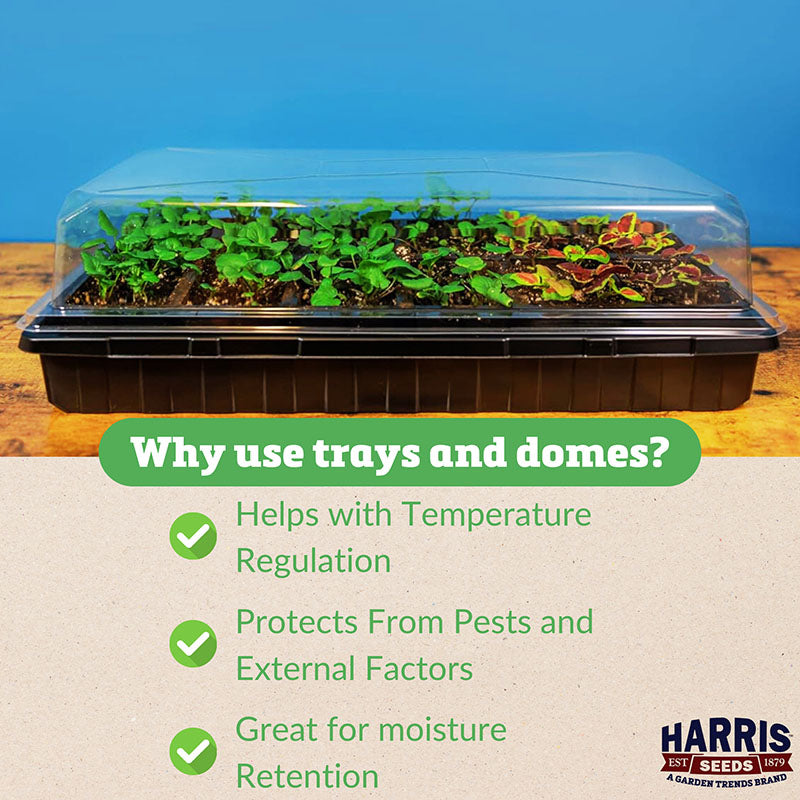 garden trends harris seeds Dome and Tray Combo