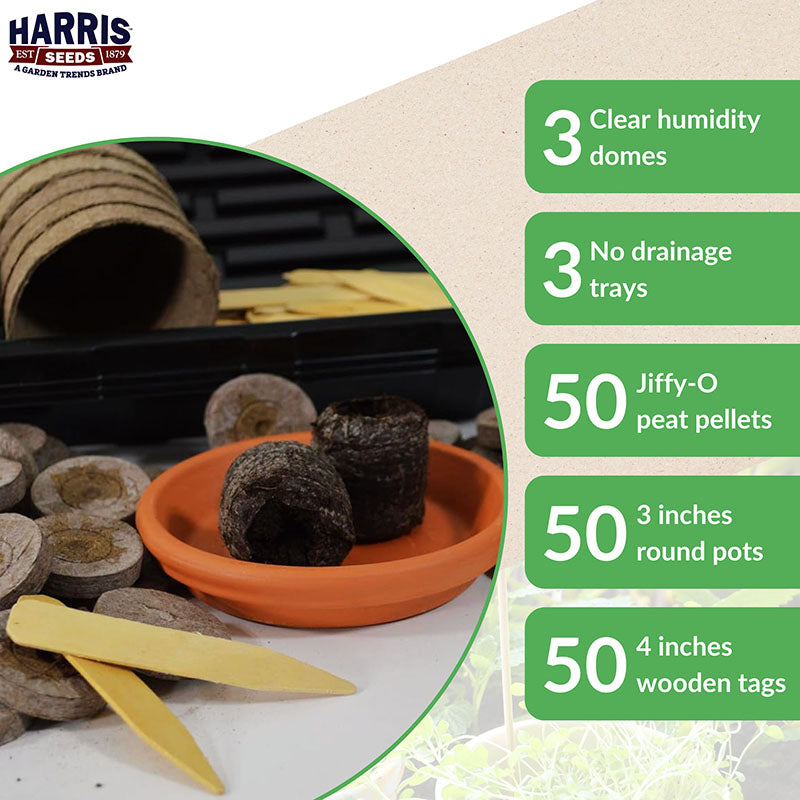 Seed Starting Two Stage Combo Kit – Harris Seeds