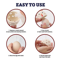 Silicone Egg Cleaner 3ct