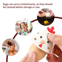 Silicone Egg Cleaner 3ct