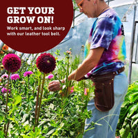 Harris Seeds Leather Tool Belt/Pouch