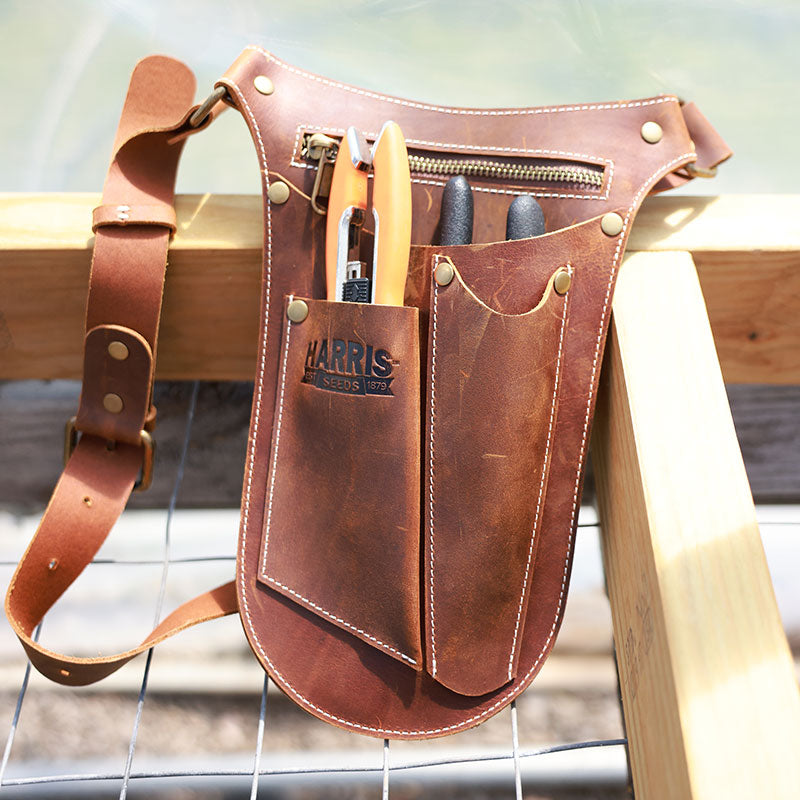 Harris Seeds Leather Tool Belt/Pouch - Main Image