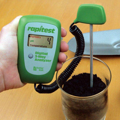Rapitest® Digital 3-Way Soil Analyzer