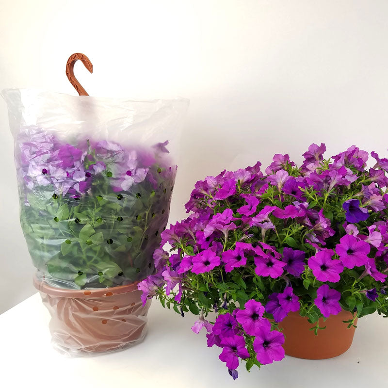 plant sleeves for pots 10" Hanging Basket Sleeves