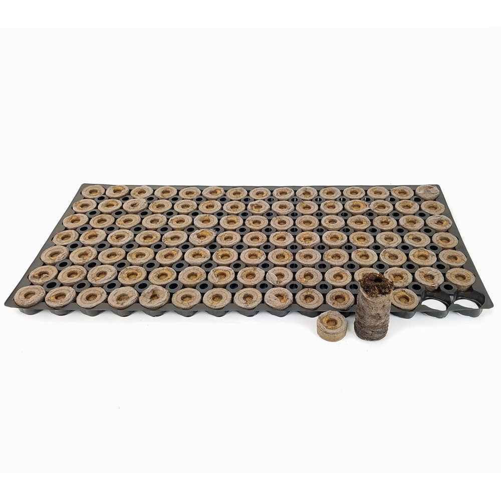 30MM Organic Jiffy Pellets 105ct Sheets Harris Seeds