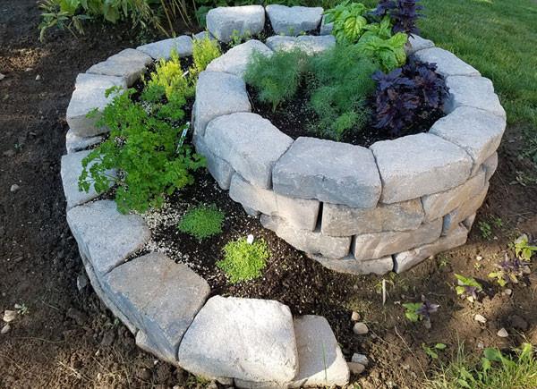 How to Build a Raised Spiral Herb Garden