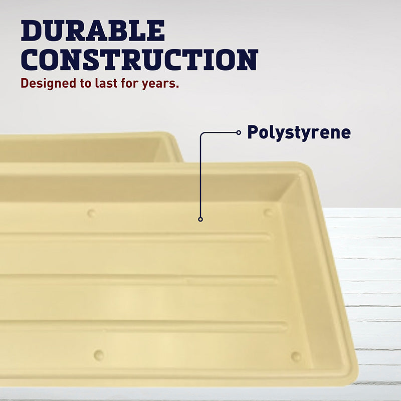 Perma-Nest 22" x 11" Tan Trays
