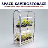 Perma-Nest 22" x 11" Tan Trays