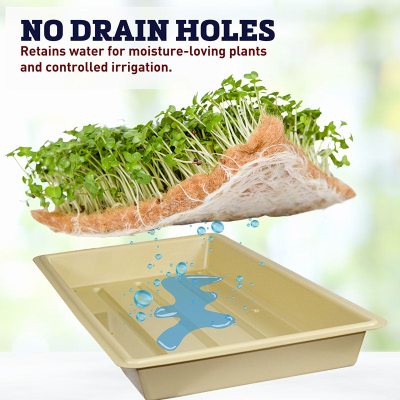 Perma-Nest 22" x 11" Tan Trays