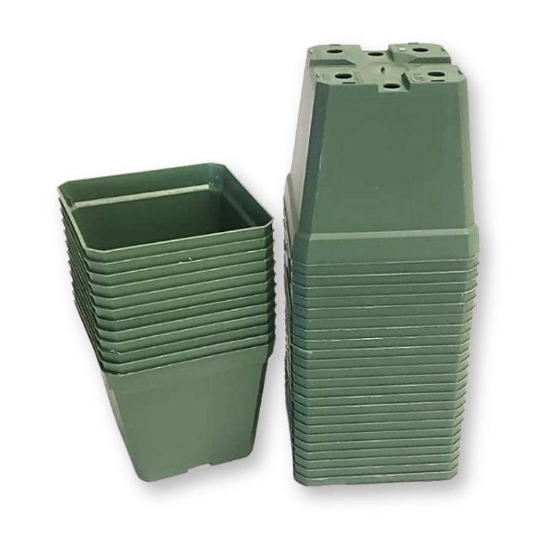 4 inch square plant pots Dillen 4" Square Pot HARD GOOD / 200 each / NA